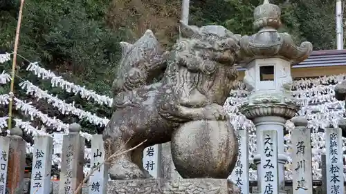 大頭神社の狛犬