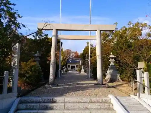 神明社（西川神明社）の鳥居