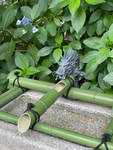 日枝神社の手水舎