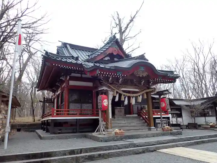 諏訪神社(北口本宮冨士浅間神社摂社)(山梨県)