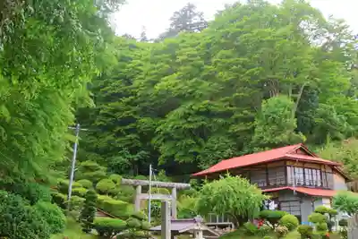三春大神宮の景色