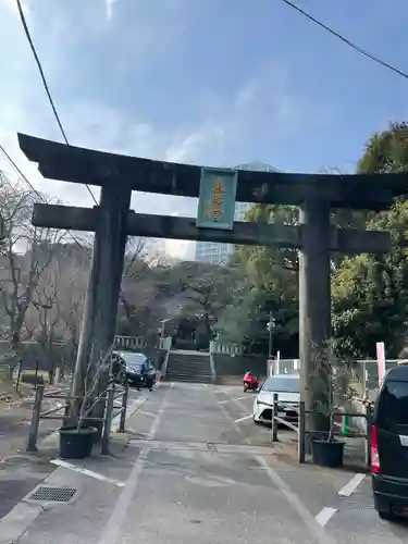 芝東照宮の鳥居