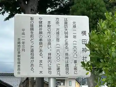 横田神社(長野県)