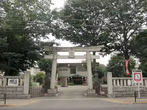 日野八坂神社の鳥居