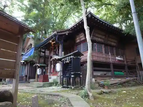 白子熊野神社の本殿