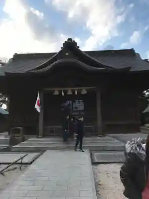 松江神社の本殿・本堂
