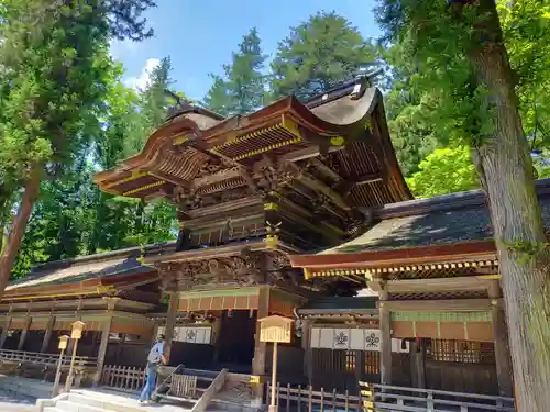 諏訪大社下社春宮の本殿・本堂