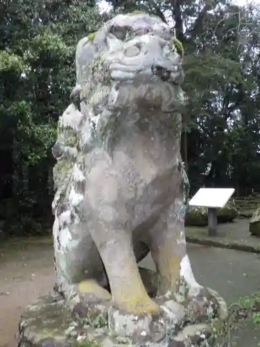 倉田八幡宮の狛犬