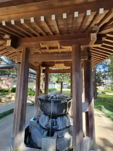 三寳寺の手水