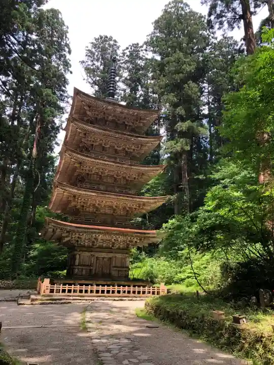 羽黒山五重塔(出羽三山神社)(山形県)