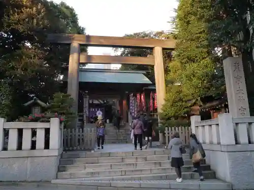 東京大神宮の鳥居