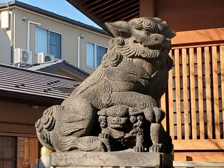 田端八幡神社の狛犬