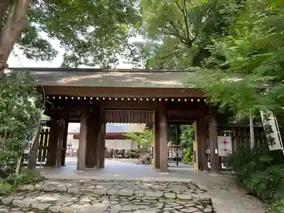 阿佐ヶ谷神明宮の山門・神門