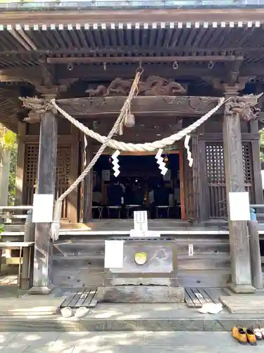 篠原八幡神社の本殿・本堂