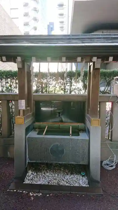 朝日神社の手水舎