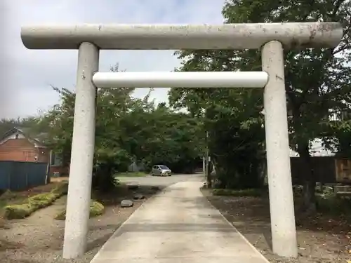 鹿島香取神社の鳥居