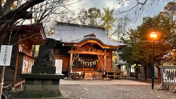 相馬神社の本殿・本堂