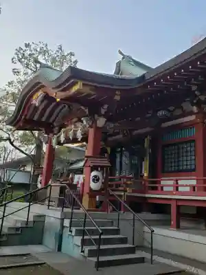 中野氷川神社の本殿・本堂
