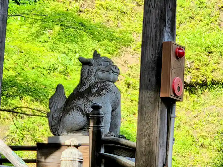 温泉神社〜いわき湯本温泉〜の狛犬