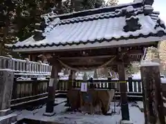 有明山神社の手水