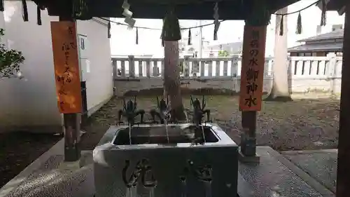 奥田神社の手水舎
