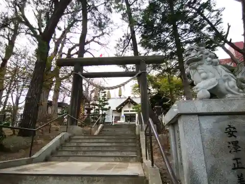 手稲神社の鳥居