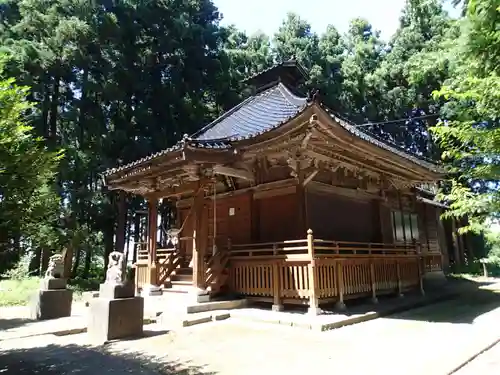 六所神社の本殿