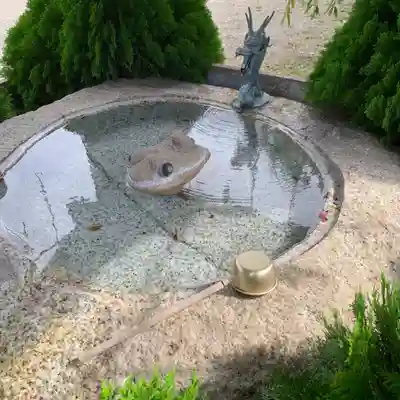 別雷皇太神の手水舎