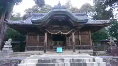 伊富岐神社の本殿・本堂
