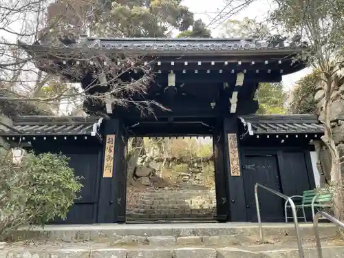 村雲御所瑞龍寺門跡の山門