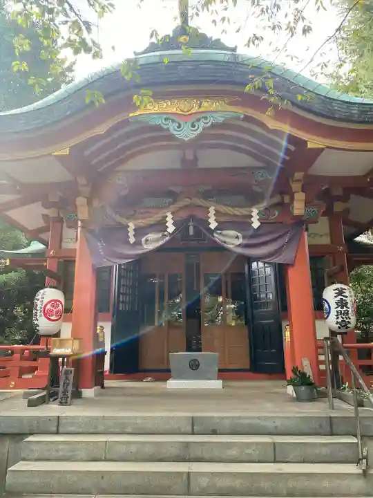 芝東照宮の本殿・本堂