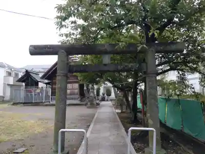 豊受神社（伊勢宿）の鳥居