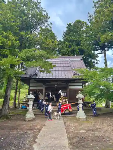 蚊里田八幡宮(長野県)