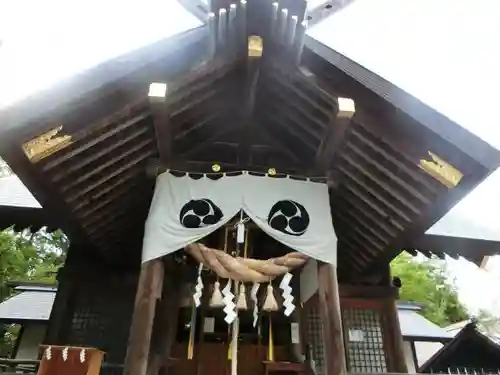比布神社の本殿・本堂