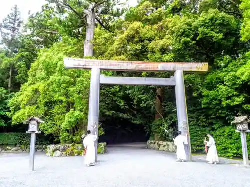 伊勢神宮外宮（豊受大神宮）の鳥居