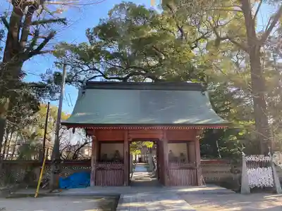 大分八幡宮の山門・神門