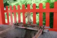 阿須賀神社の手水舎