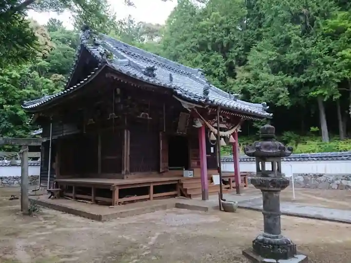 宮道天神社の本殿・本堂
