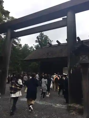 伊勢神宮外宮（豊受大神宮）の鳥居