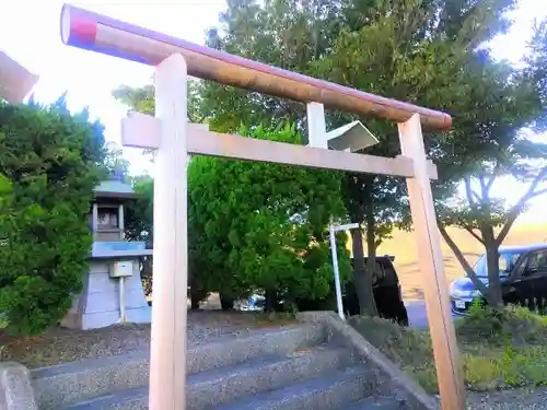 龍宮社（住吉社）の鳥居