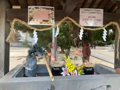 三津厳島神社の手水舎