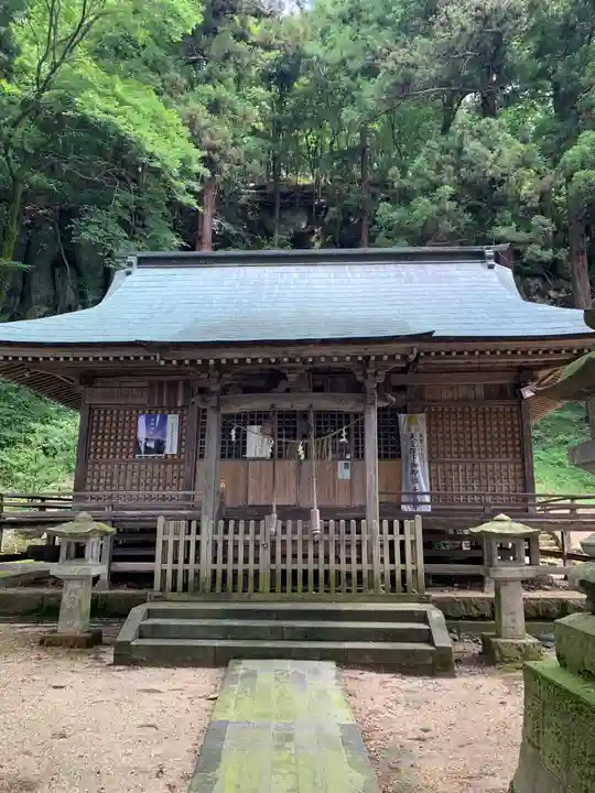 八幡神社(岩窪切岸城址)(福島県)