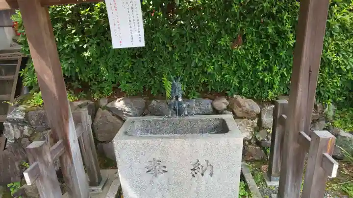 住吉大伴神社の手水舎