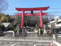 武州柿生琴平神社の鳥居