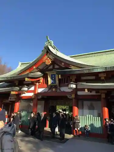 日枝神社の山門