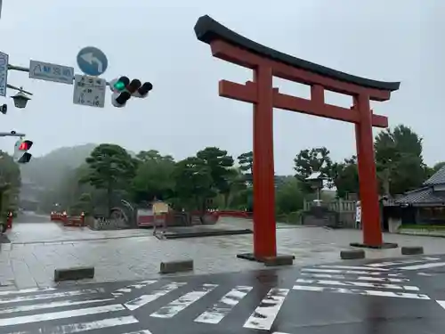 鶴岡八幡宮の鳥居