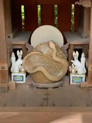 折上稲荷神社の狛犬