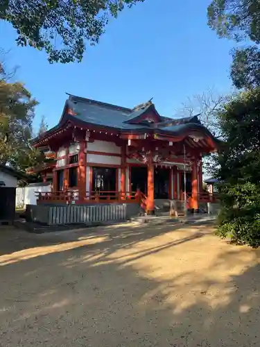 里外神社の本殿