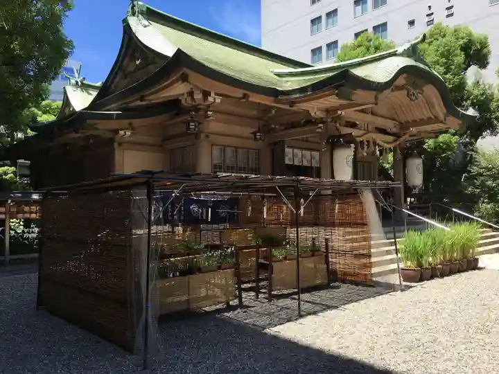 坐摩神社の本殿・本堂