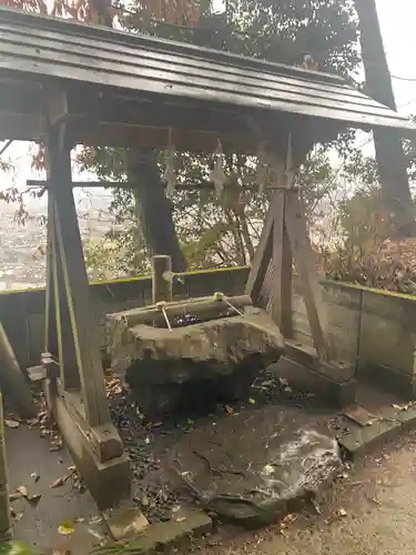 吹上神社の手水舎